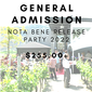 General Admission-  2022 Nota Bene Release Party